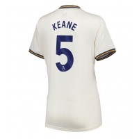 Maglia Calcio Everton Michael Keane #5 Terza Divisa Donna 2024-25 Manica Corta